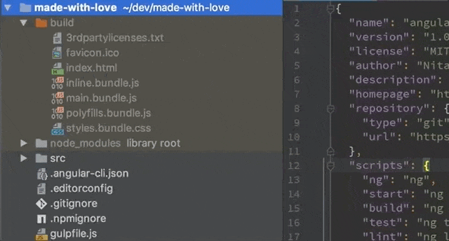 Generating concatenated files for scripts and styles using gulp