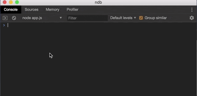 Logging process object to Console