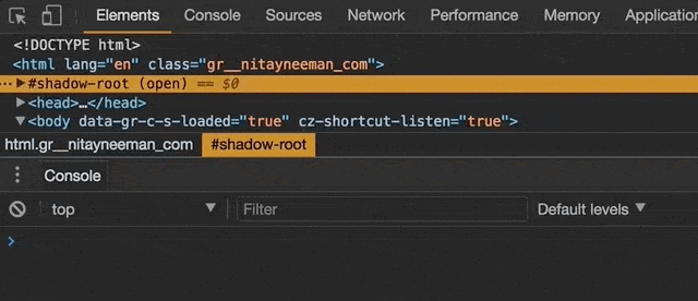 Retrieving the last five DOM elements