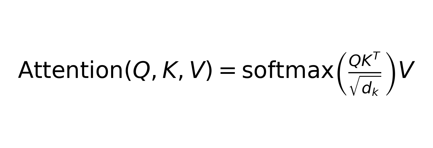 The Attention Formula