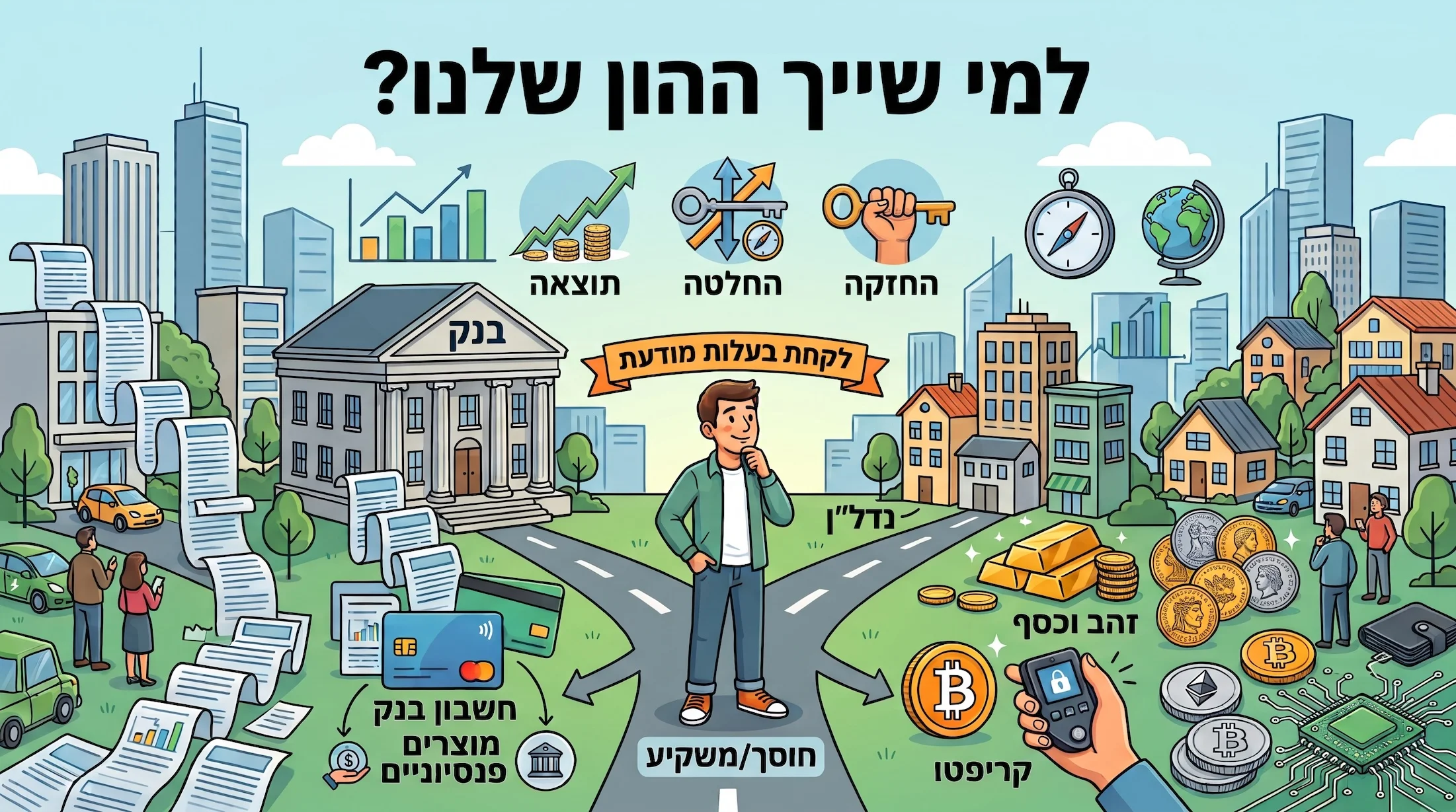 מהי בעלות על הון? פירוק המושג לשלושה קריטריונים - החזקה, החלטה ותוצאה